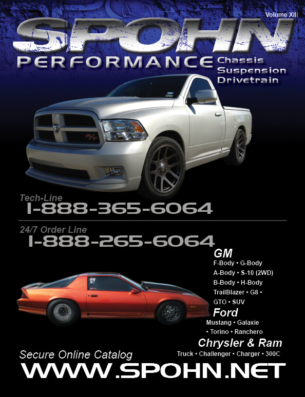 Spohn Performance 2013 Catalog