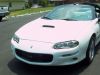 HTP Fiberglass Camaro SS Style Hood w\ Grille Insert - 1998-2002 Chevrolet Camaro