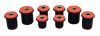 Polyurethane Front Upper & Lower A-Arm Bushings - 1.375" - 1973 GM A-Body: Chevelle, Monte Carlo, etc.