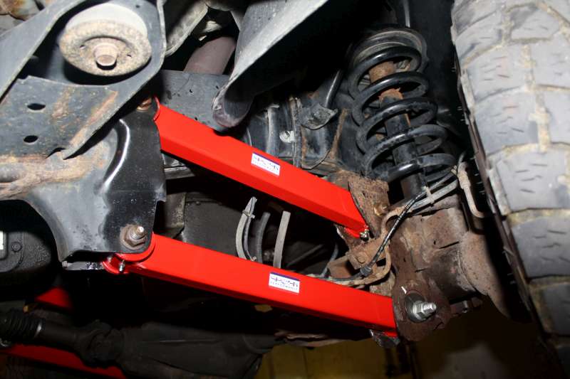 New Front Track Bar & Upper & Lower Front Control Arms Dodge Ram 4x4