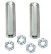 4140 Chrome Moly Extreme Duty Tie Rod Adjusters - 1982-1995 GM S-10 (2WD)
