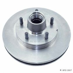 5547 Front Brake Rotor-Hub Assembly