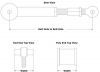 Custom Tubular Panhard Bar - Poly / Spherical Ends - Adjustable