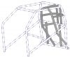 Funny Car Roll Cage Conversion Kit - Mild Steel