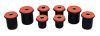 Polyurethane Front Upper & Lower A-Arm Bushings - 1.625" - 1973 GM A-Body: Chevelle, Monte Carlo, etc.