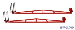 Rear Traction Ladder Bars | 1994-2002 Dodge Ram 2500 3500 4x4