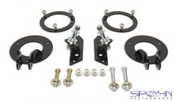 Dual Front Shock Mounting Kit | Stock Height | 1994-1999 Dodge Ram 4x4