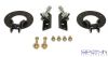 Dual Front Shock Mounting Kit - Lifted Ride Height - 2000-2002 Dodge Ram 1500, 2500, 3500