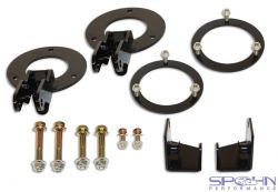 Dual Front Shock Mounting Kit | Stock Height | 2003-2013 Dodge Ram 4x4