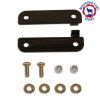 Rear Brake Line Relocation Brackets | Jeep JK Wrangler (2 Door) & Wrangler Unlimited (4 Door) with 2.0"-4.5" Lift