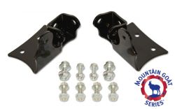 Front Lower Shock Relocation Mounts | Jeep JK Wrangler with 3"-6" Lift